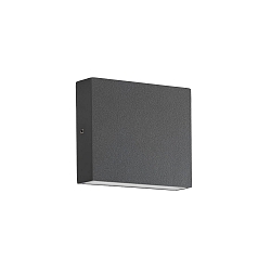Luminaire mural d’extérieur haut bas IP54, anthrazit