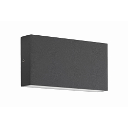 Luminaire mural d’extérieur haut bas IP54, anthrazit