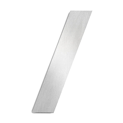 Num�ros de maison / grand, acier inoxydable bross�