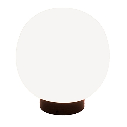 Lampe de table ACAI 16 avec interrupteur E27 IP20, mat, blanc opale gradable