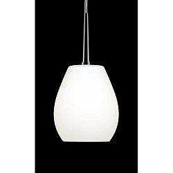 Luminaire à suspension BAGAN à 1 flamme, dimmable E27 IP20, aluminium brossé, opale, blanc mat gradable