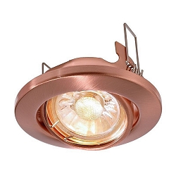 Spot GU10 IP20, cuivre gradable
