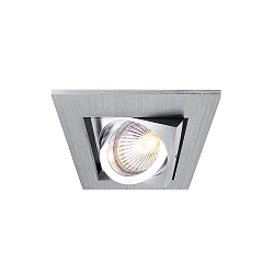 Plafonnier encastr� KARDAN I constante de tension GU5.3 / MR16 IP20, argent