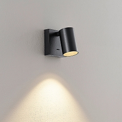 Lampe de lecture CAN TILT SQUARE USB angulaire, avec interrupteur, avec fonction de charge USB, pivotant à la cardan GU10 IP20
