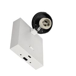 Lampe de lecture CAN TILT SQUARE USB BASE MIX'N MATCH 1/3 angulaire, avec interrupteur, sans abat-jour