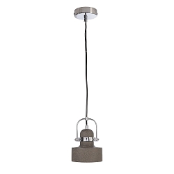 Luminaire � suspension PAVONIS E27 IP20, gris fonc�