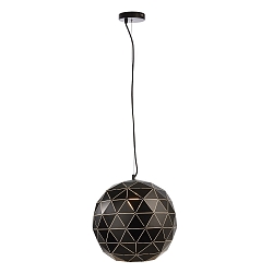 Luminaire � suspension ASTEROPE 500 rond E27 IP20, noir mat gradable