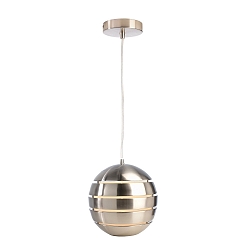 Luminaire � suspension ANKAA 280 E27 IP20, acier inoxydable bross�