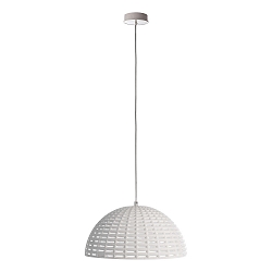 Luminaire � suspension BASKET II E27 IP20, blanche gradable