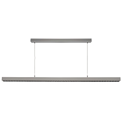 Luminaire � suspension OFFICE THREE haut bas, pour VDU, contr�lable par DALI IP20, aluminium blanc gradable