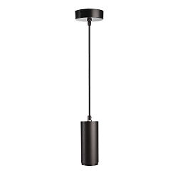 Luminaire à suspension LUCEA DTW Dim-To-Warm IP20, noir profond gradable