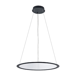 Luminaire � suspension rond IP40, transparent, noir profond gradable