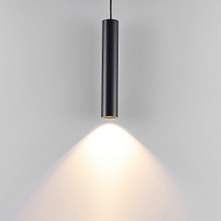 Luminaire � suspension CAN 300 Bas, cylindrique, direct GU10 IP20, noir