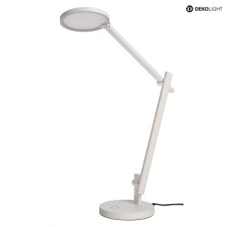 Lampe de table ADHARA IP20 blanche gradable