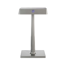 Lampe de table ALGIEBA IP54, gris, d�gager, transparent gradable