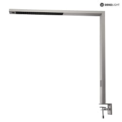 table lamp OFFICE THREE STANDARD MOTION IP20, silver dimmable