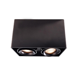Luminaire de plafond MONA, II GU10 IP20, noir 