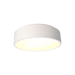 Luminaire de plafond SCULPTORIS 45 IP20, laiteux, blanc mat gradable