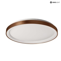 Luminaire de plafond MIRACH 580mm IP20 laiteux, blanche, marron caf gradable