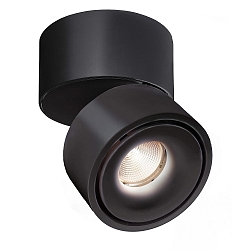 Luminaire de plafond UNI II MAX TILT pivotant � la cardan IP20, noir profond gradable