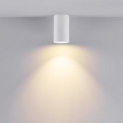 Downlight CAN BATH cylindrique, rigide GU10 IP44, blanche