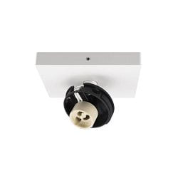 Luminaire de plafond CAN TILT SQUARE BASE 11CM MIX'N MATCH 1/3 � 1 flamme, angulaire, sans abat-jour