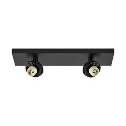 ceiling luminaire CAN TILT SQUARE BASE 30.5CM MIX'N MATCH 1/3 2 flames, square, without shade, cardanic swivelling GU10 IP20