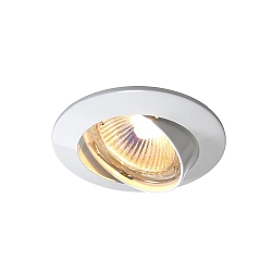 Plafonnier encastr� 68er pivotant GU5.3 / MR16 IP20, blanche