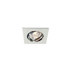 Plafonnier encastr� 68er pivotant GU5.3 / MR16 IP20, argent