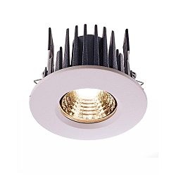 Downlight COB 68 IP65 rond, rigide, bloc d'alimentation exclusif IP65