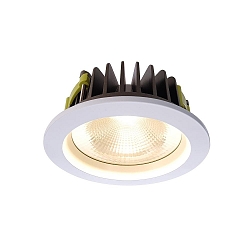 Plafonnier encastré COB 170 rond, constante de tension IP20, blanche