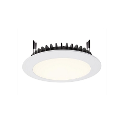 Plafonnier encastr� PANEL ROUND III 20 courant constant, blanche gradable