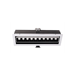 Plafonnier encastr� CETI 10 ADJUST courant constant, blanc mat gradable