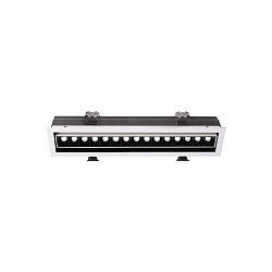 Plafonnier encastr� CETI 15 ADJUST courant constant, blanc mat gradable