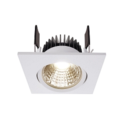 Plafonnier encastr� COB-68 rond, courant constant IP20, blanche gradable