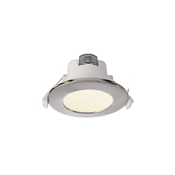 Recessed LED ceiling luminaire ACRUX 68, 7W 3000 / 4000 / 6000K 630lm 90°, dimmable, matt white