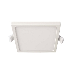 Plafonnier encastr� ALYA angulaire IP20, blanche gradable