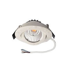 Projecteur encastr� DIONE IP44 RGB+3000K pivotant, RGBW, bloc d'alimentation exclusif IP44, blanche gradable