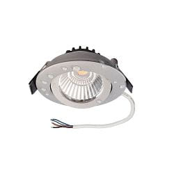 Projecteur encastr� DIONE IP44 RGB+3000K pivotant, RGBW, bloc d'alimentation exclusif IP44, gris clair gradable