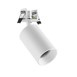Projecteur encastr� CAN TILT ROUND SINGLE � 1 flamme, rond, pivotant � la cardan GU10 IP20, blanche