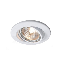Plafonnier encastr� 68er pivotant GU5.3 / MR16 IP20, blanche