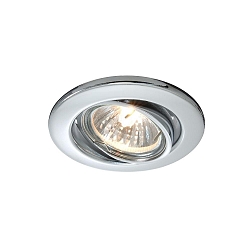 Plafonnier encastr� 68er pivotant GU5.3 / MR16 IP20, argent