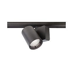 Projecteur triphas� NIHAL adaptateur triphas� inclus IP20, noir  gradable