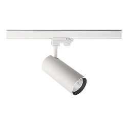 Projecteur triphas� HORUS 20W r�glable, UGR < 19, commutable IP20, blanc mat 