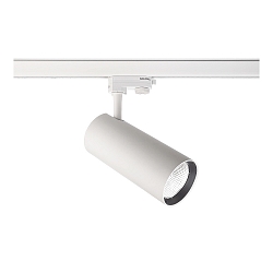 Projecteur triphas� HORUS 30W r�glable, UGR < 19, commutable IP20, blanc mat 