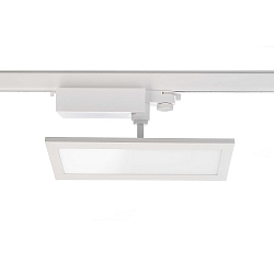Projecteur triphas� PANEL TRACK LIGHT IP20, laiteux, blanc trafic