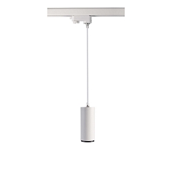 Luminaire suspendu triphas� LUCEA DTW Dim-To-Warm IP20, noir profond gradable