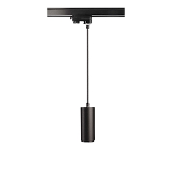 Luminaire suspendu triphas� LUCEA DTW Dim-To-Warm IP20, noir profond gradable