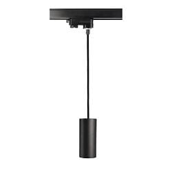 Luminaire suspendu triphas� CAN 150 Bas, cylindrique, court GU10 IP20, noir