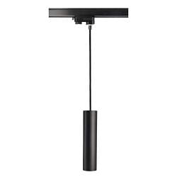 Luminaire suspendu triphas� CAN 350 Bas, cylindrique, langue GU10 IP20, noir